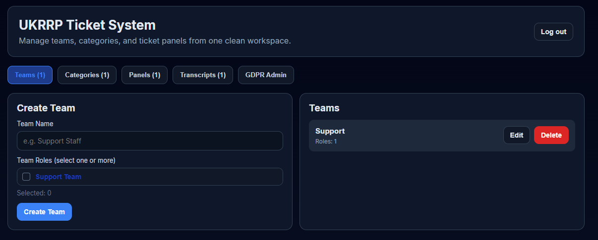 RAIL Support Selection